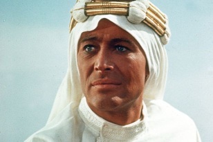 En "Lawrence of Arabia" su película más famosa